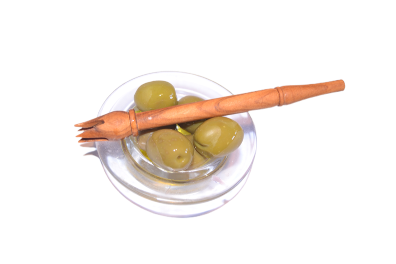 Olivenpiker aus Olivenholz