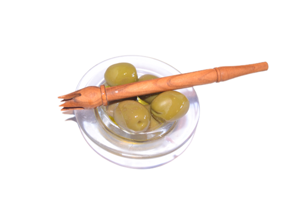 Olivenpiker aus Olivenholz